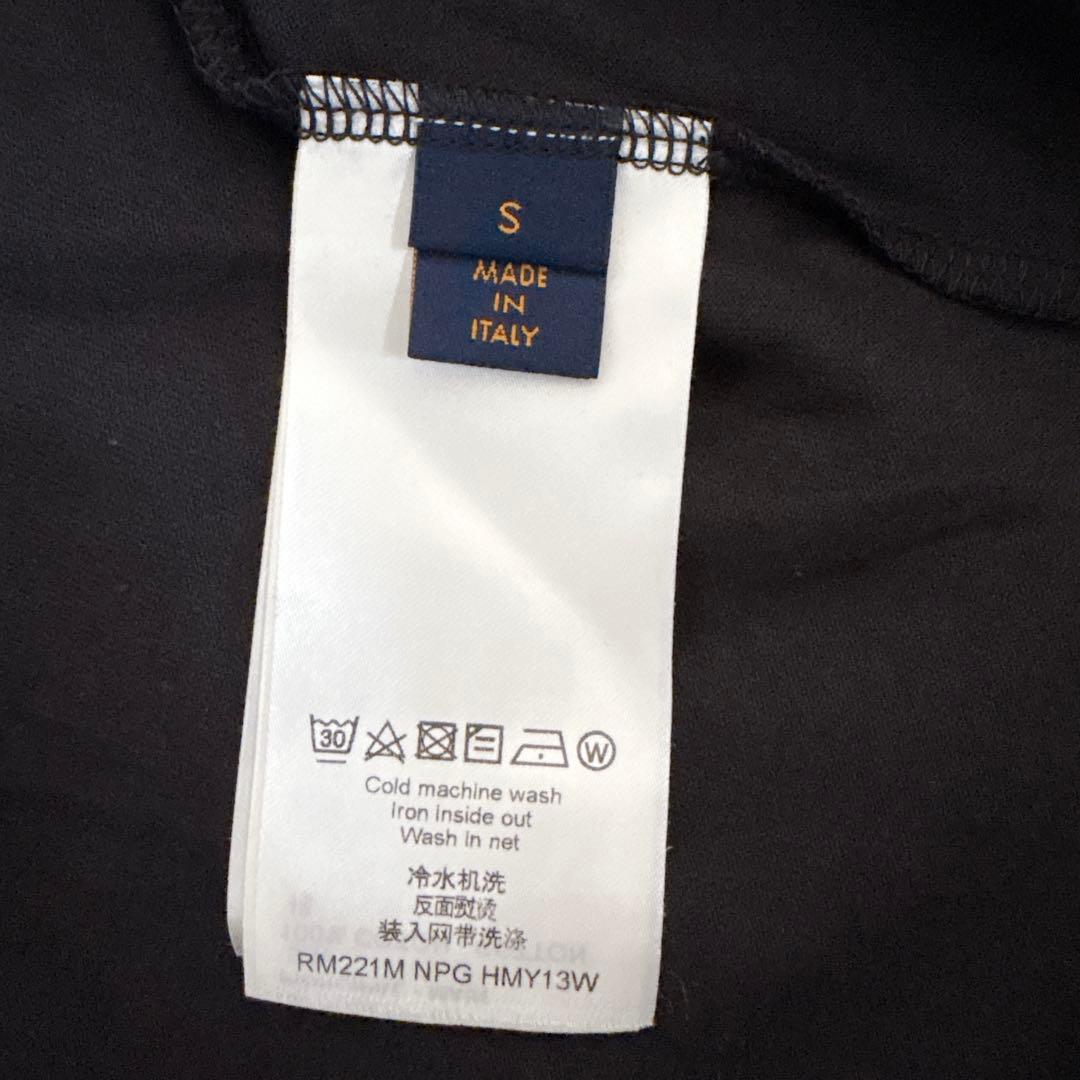 【新品】 LOUIS VUITTON 22SSテルモヒート ロゴ ＴシャツS