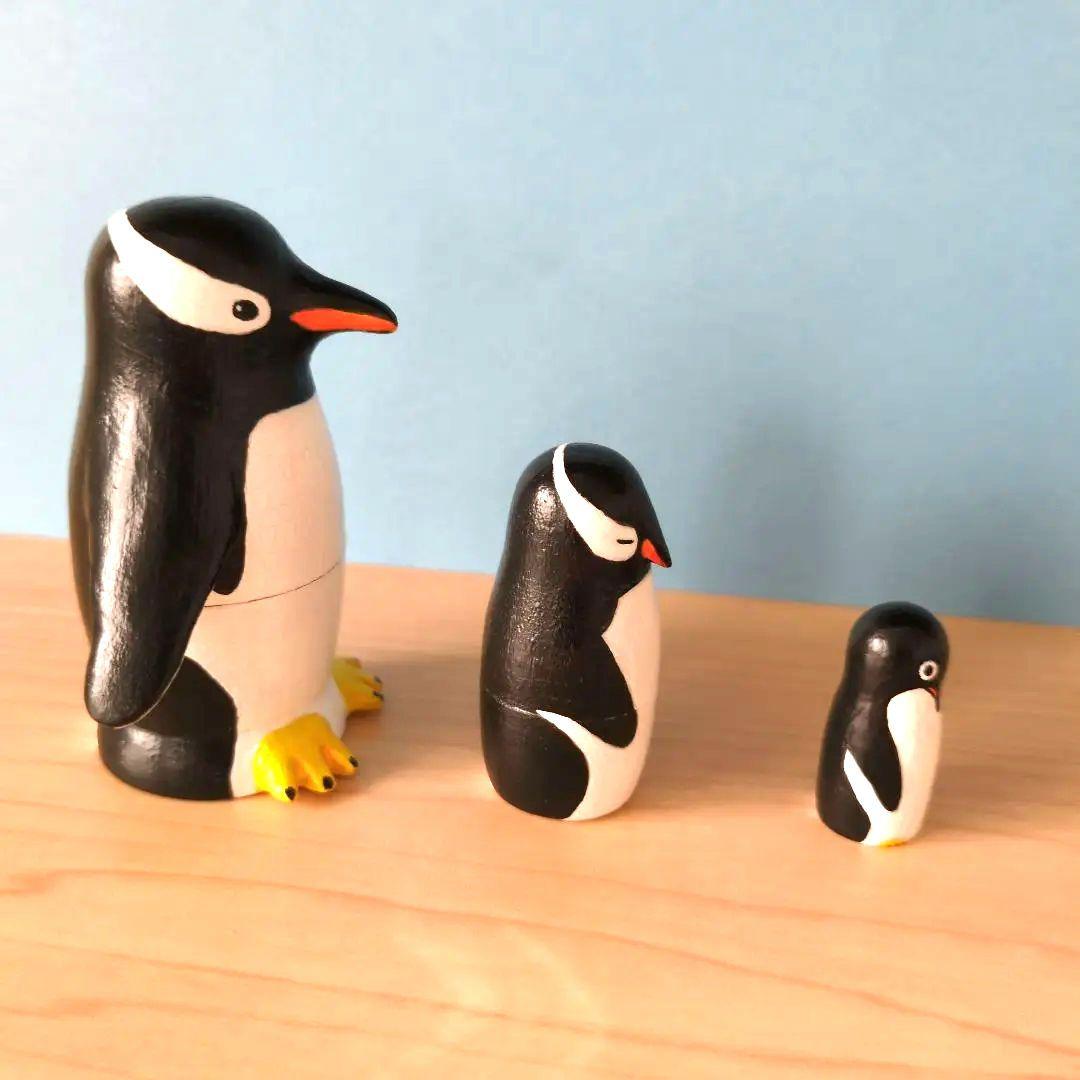 ジェンツーペンギンのマトリョーシカ
