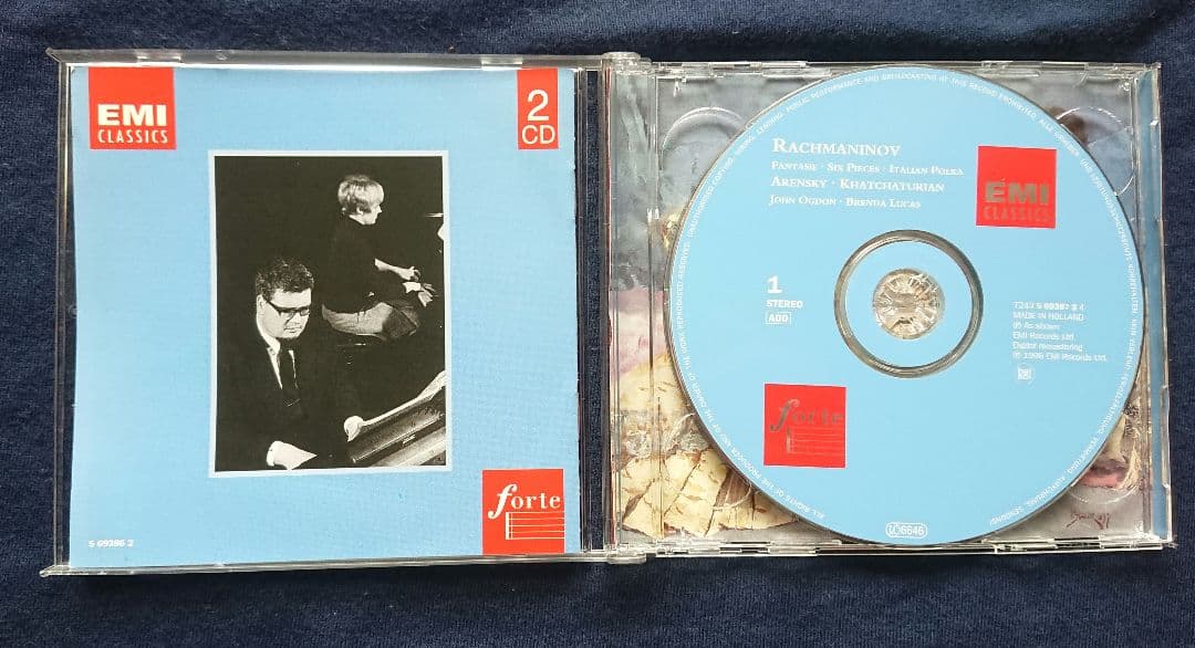 ジョン・オグドン
ロシア音楽4点セット
EMI&ASV盤