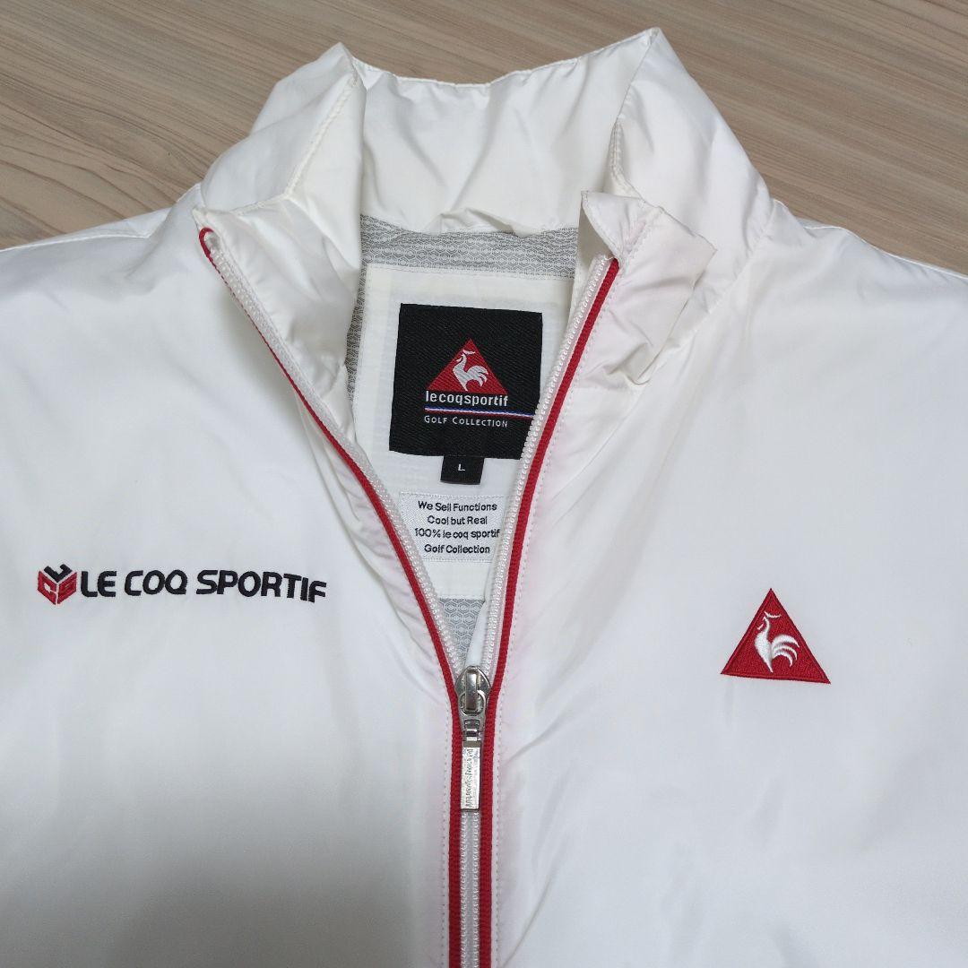 キ*）様 LE COQ SPORTIF ゴルフジャケット ホワイト　ルコック