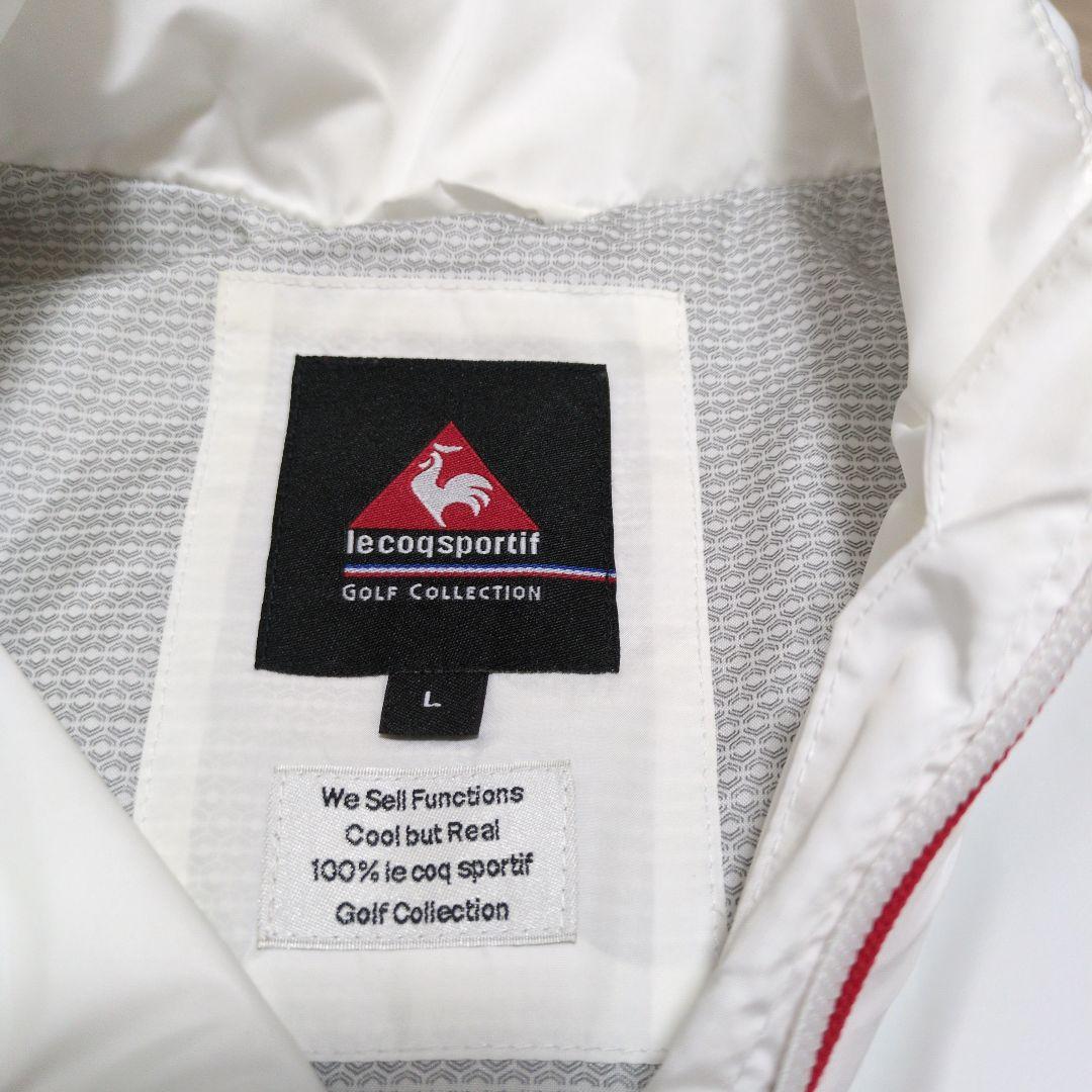 キ*）様 LE COQ SPORTIF ゴルフジャケット ホワイト　ルコック
