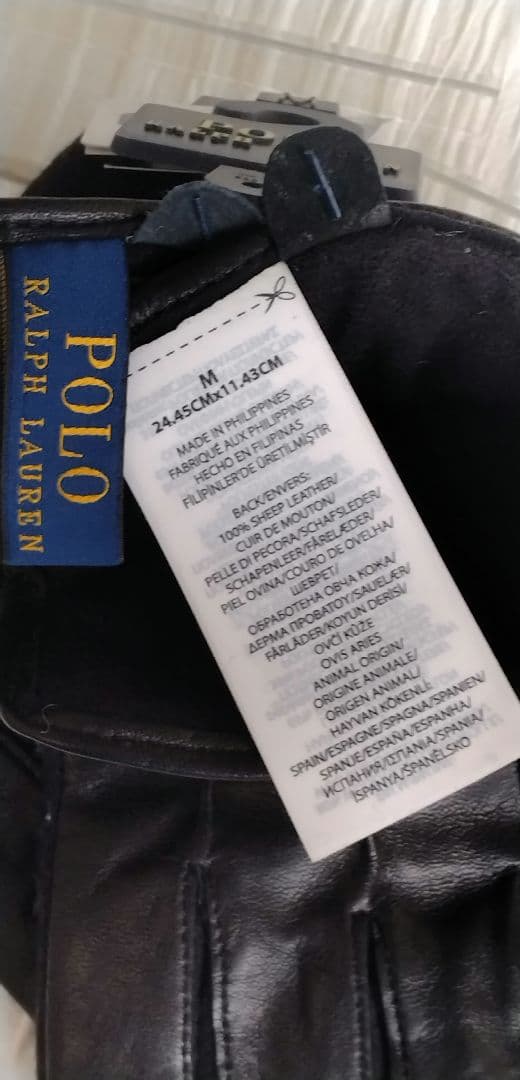 ⭐️新品⭐ POLO RALPH LAUREN 手袋 黒 タッチパネル