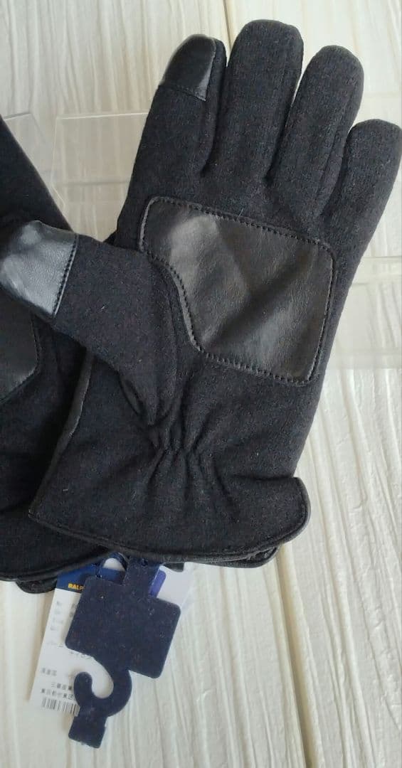 ⭐️新品⭐ POLO RALPH LAUREN 手袋 黒 タッチパネル