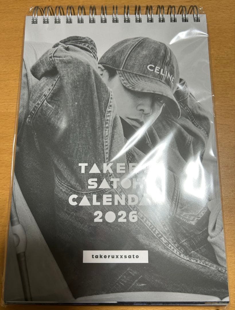 佐藤健カレンダー TAKERU SATOH CALENDAR 2026