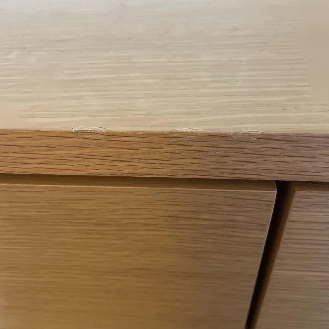 無印良品　⭐︎ 天然木オーク材　チェスト　6段ワイド(廃盤品)