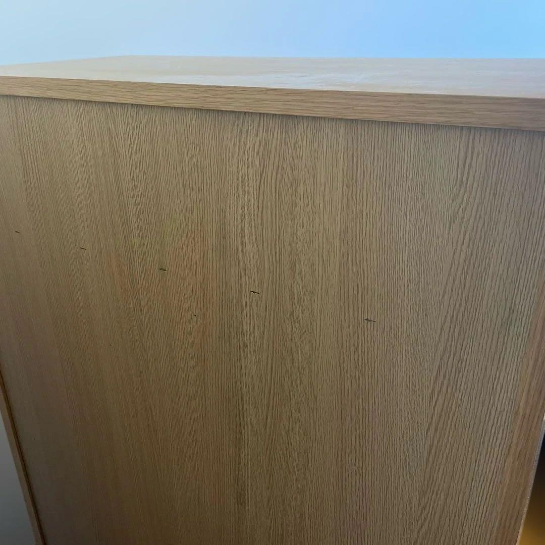 無印良品　⭐︎ 天然木オーク材　チェスト　6段ワイド(廃盤品)