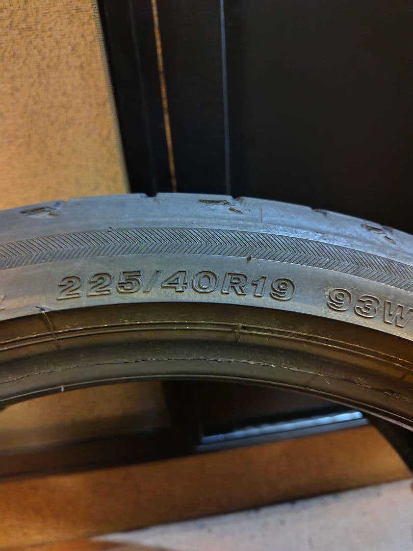 225/40/R19 ブリヂストン　POTENZA　S001 2本　⑳