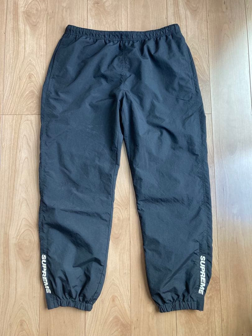 SUPREME ブラック パンツ L