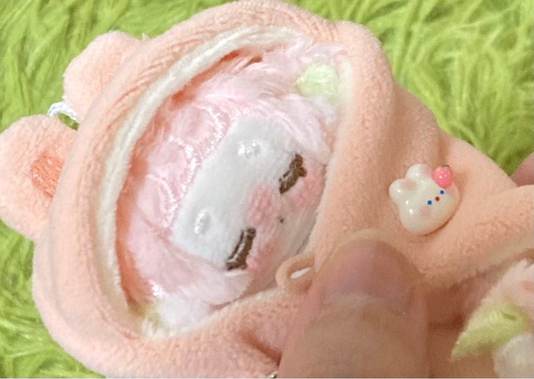 自作ぬいぐるみ・パステルカラーの子