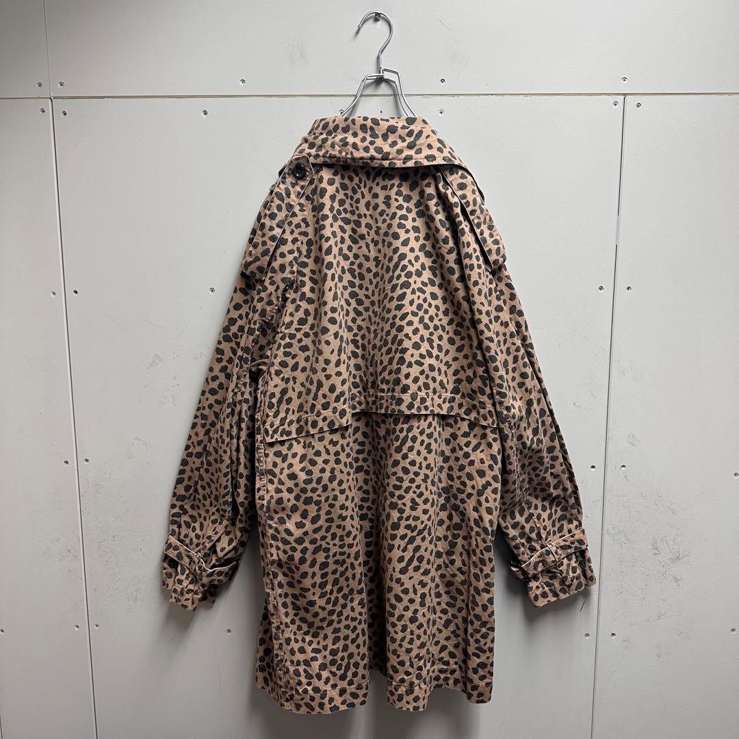 HYSTERIC GLAMOUR チーター柄　オーバーサイズ　トレンチコート