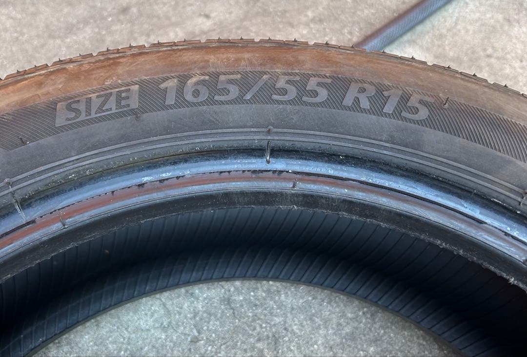 21年　ブリヂストン　ネクストリー　165/55R15 75V 4本セット