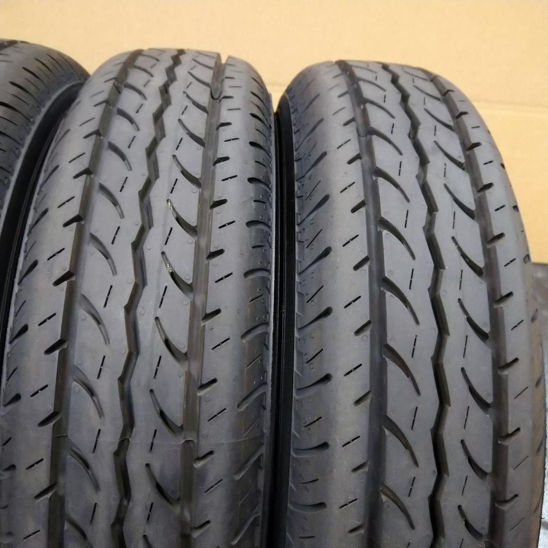 ★新車外し 145/80R12 LT ヨコハマ JOB RY52 25年製 4本