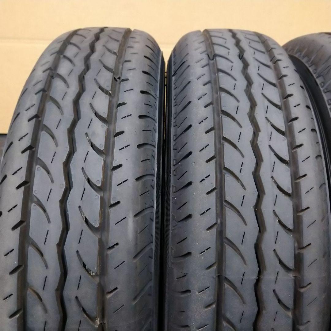 ★新車外し 145/80R12 LT ヨコハマ JOB RY52 25年製 4本
