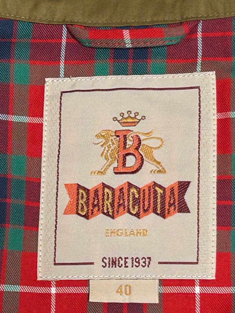 今週末迄お値下げ中❗️BARACUTA バラクータ スウィングトップジャケット40