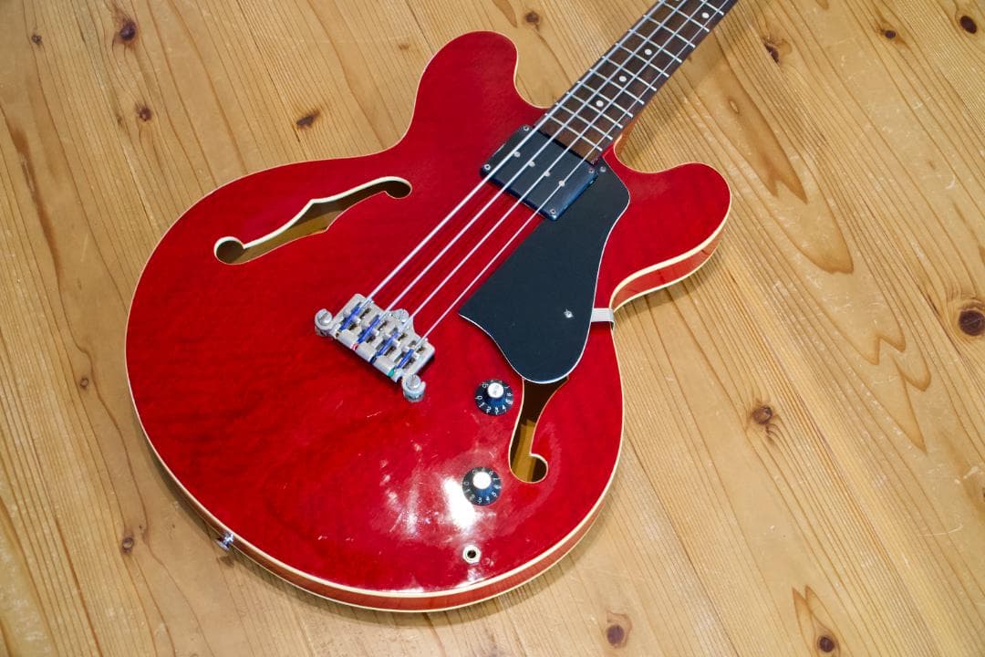 EB-2タイプ セミホロウベース メーカ不明　⭐︎セミアコベース