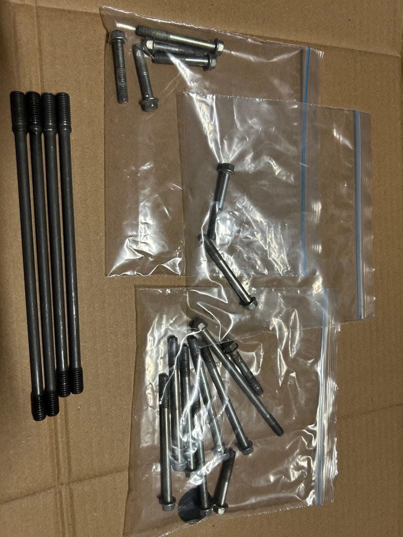 エイプ50 キャブ　エンジンケースセット