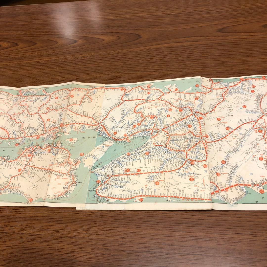 ❗️太平洋戦中の貴重な資料【鐵道旅行圖】昭和17年