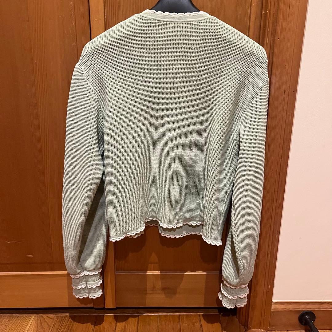 sandro ミントグリーン カーディガン ジャケット