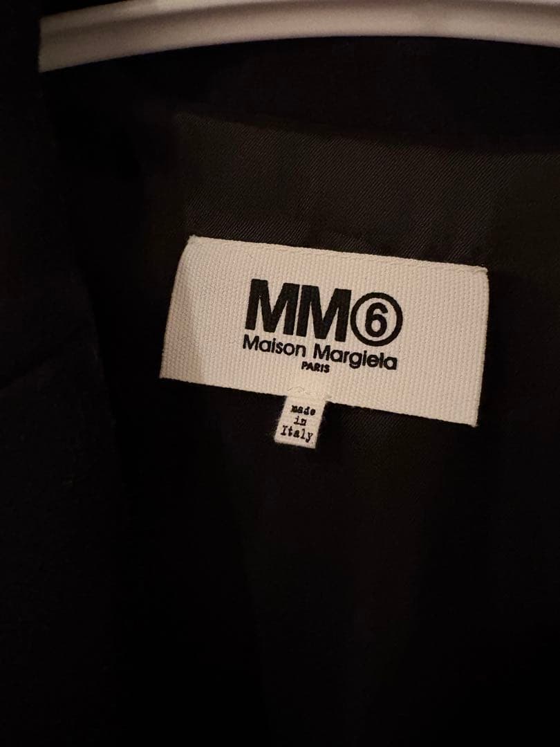 MM6Maison Margielaメゾンマルジェラコクーンロングコート36美品