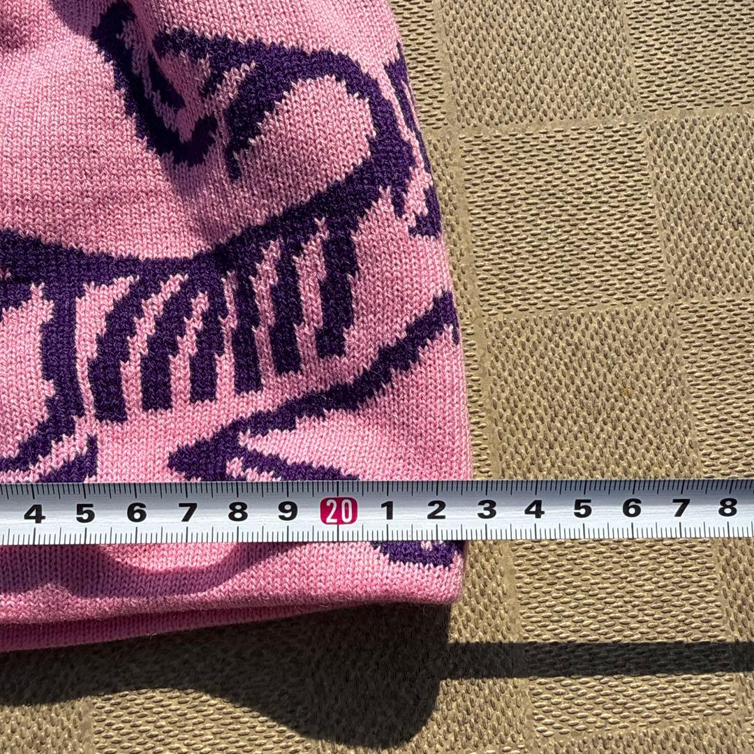 帽子 y2k archive bird head pink beanie opium