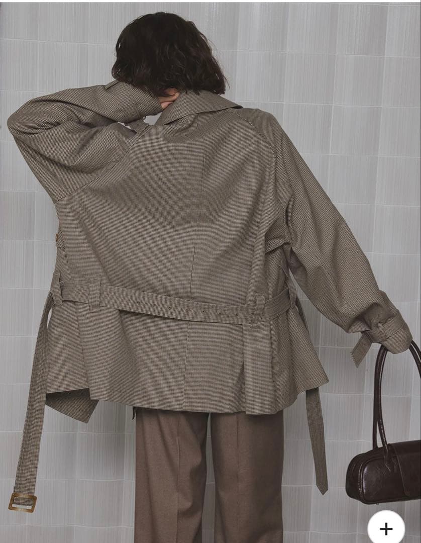 DADDY MIDI TRENCH COAT Sサイズ MIX