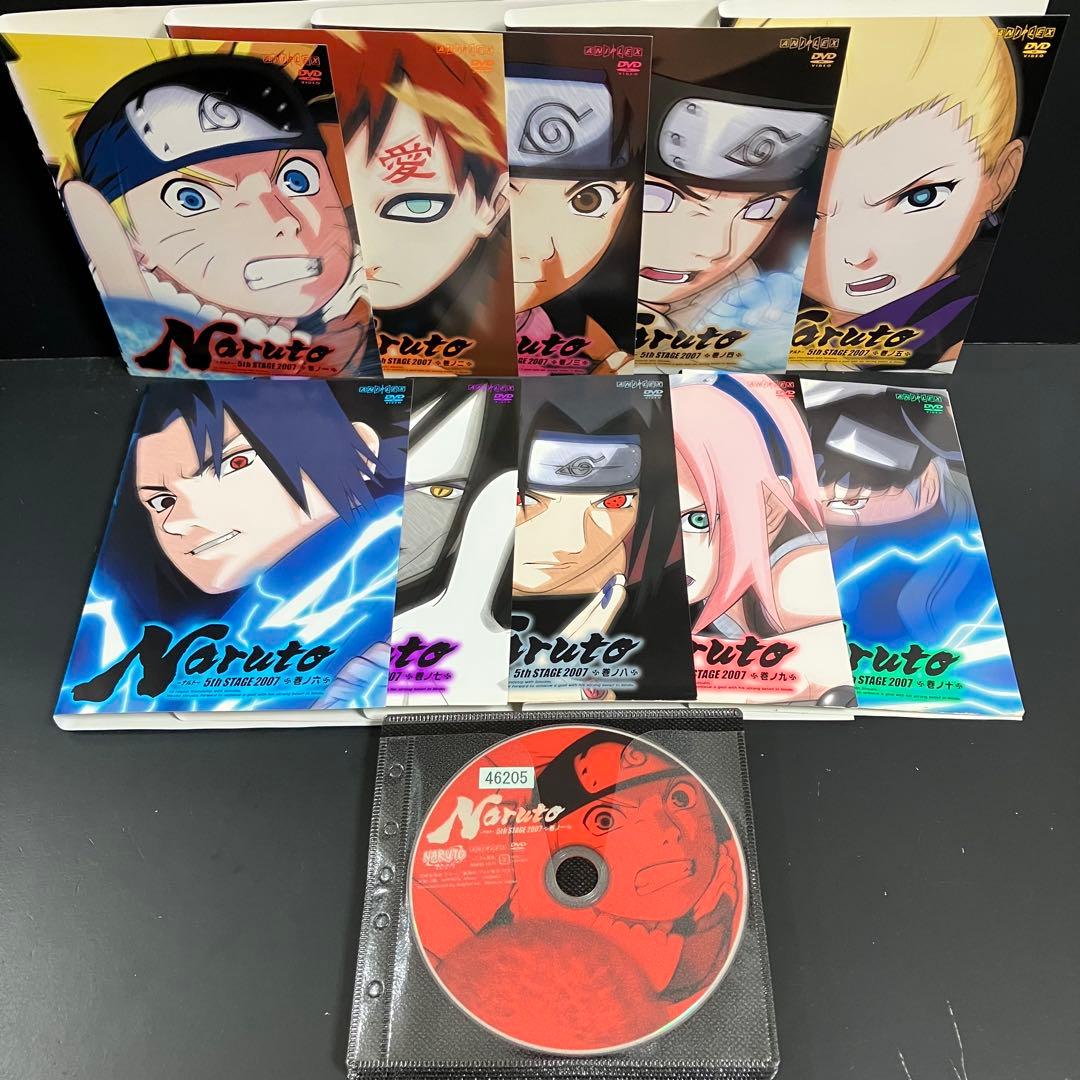 NARUTO ナルト 少年篇 全巻完結セット レンタルDVD アニメ