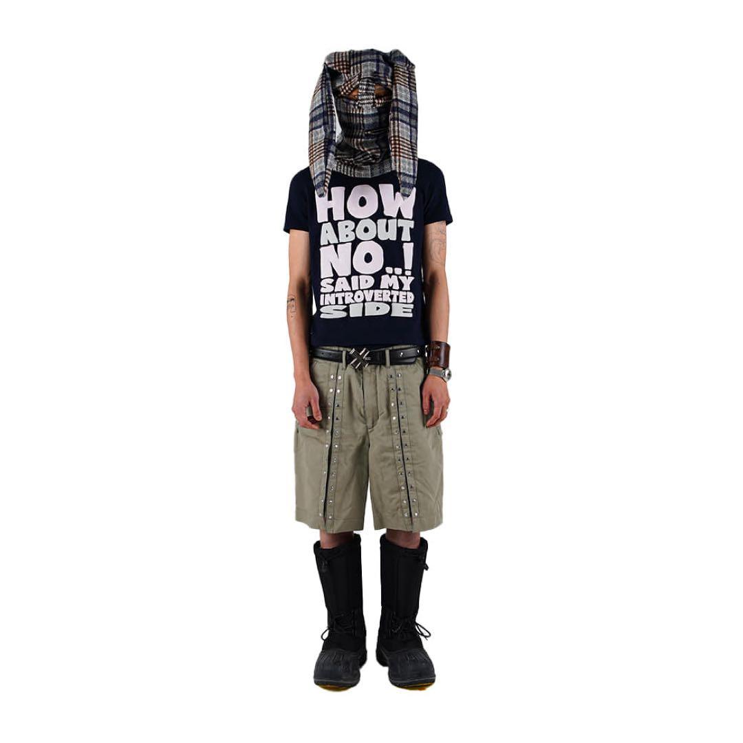 トップス xeno report HOW ABOUT NO TEE (NAVY)