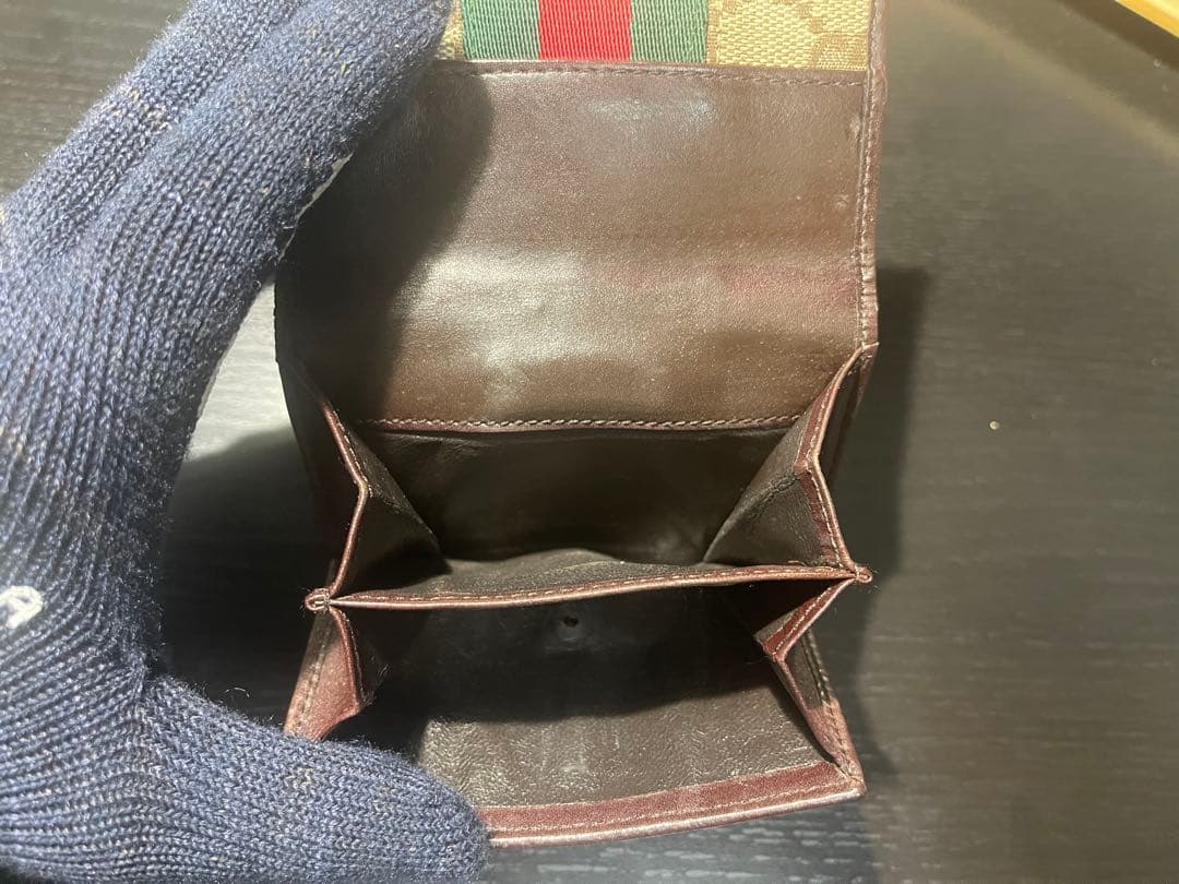 GUCCI GGロゴ 折り財布