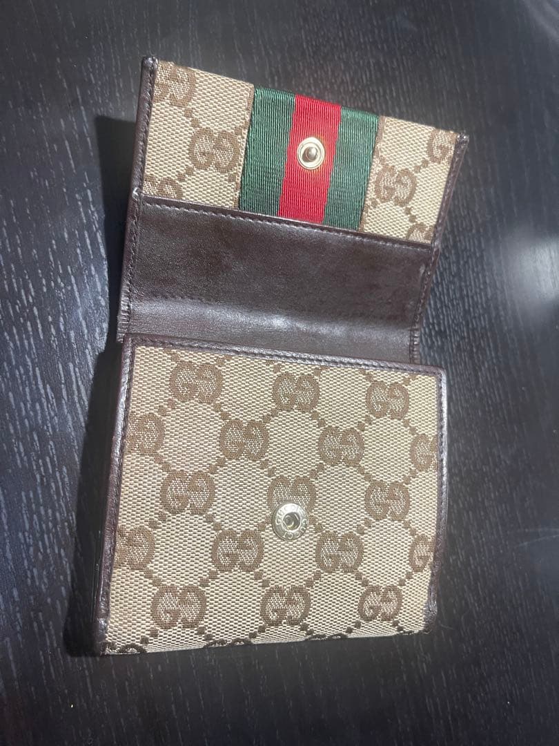 GUCCI GGロゴ 折り財布