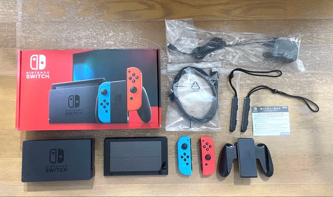 Nintendo Switch 本体 ネオンブルー/ネオンレッド(プロコン付)