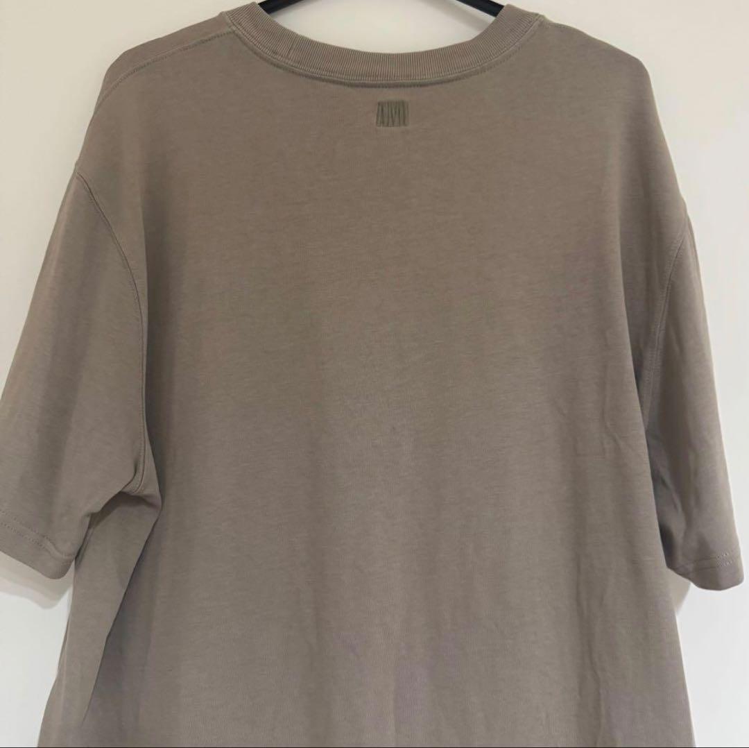 【美品】アミパリス　Tシャツ　ベージュ　S カットソー　半袖
