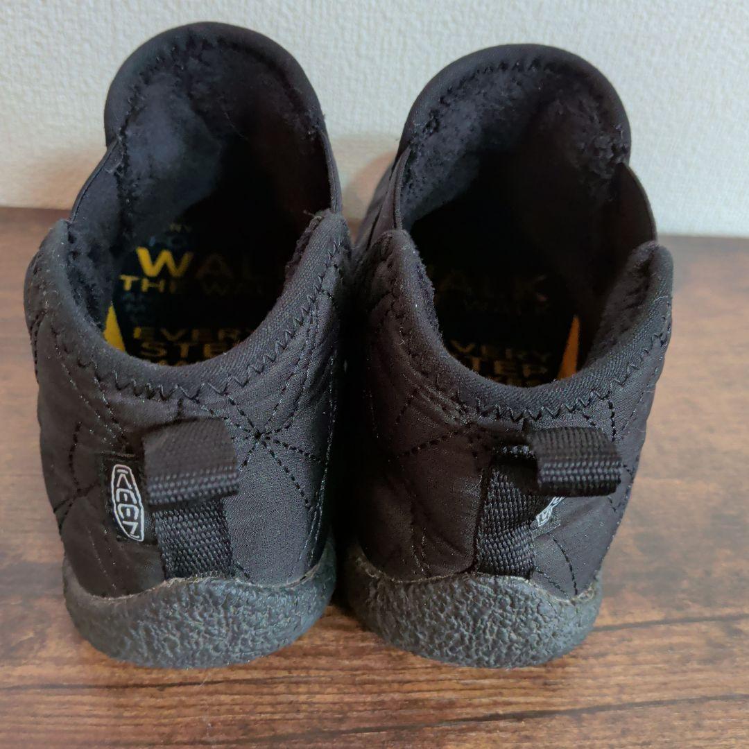 【美品】KEEN キーン ハウザー アンクルブーツ ブラック 黒 24.5