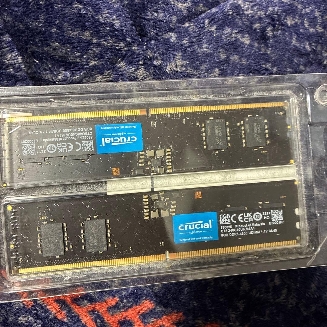 Crucial 16GB DDR5-4800 メモリキット
