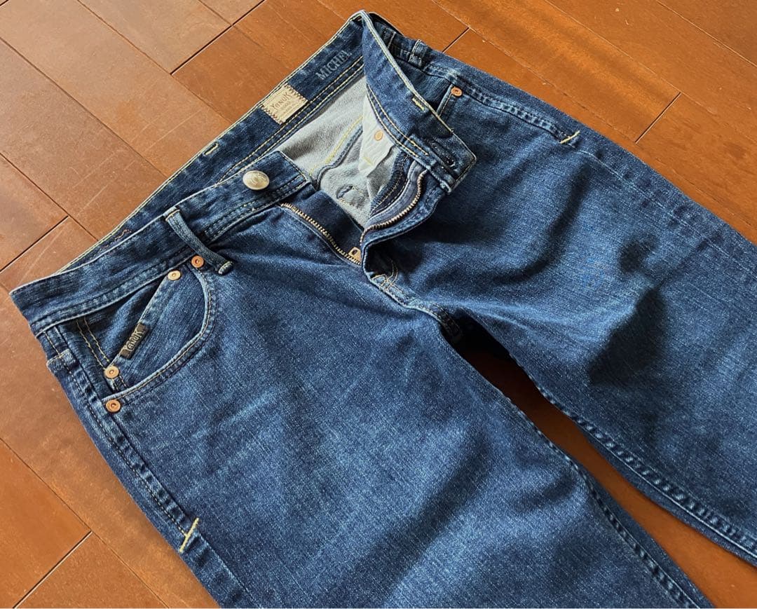 ★YANUK PREMIUM2 MICHEL ストレッチ スリムストレート 29