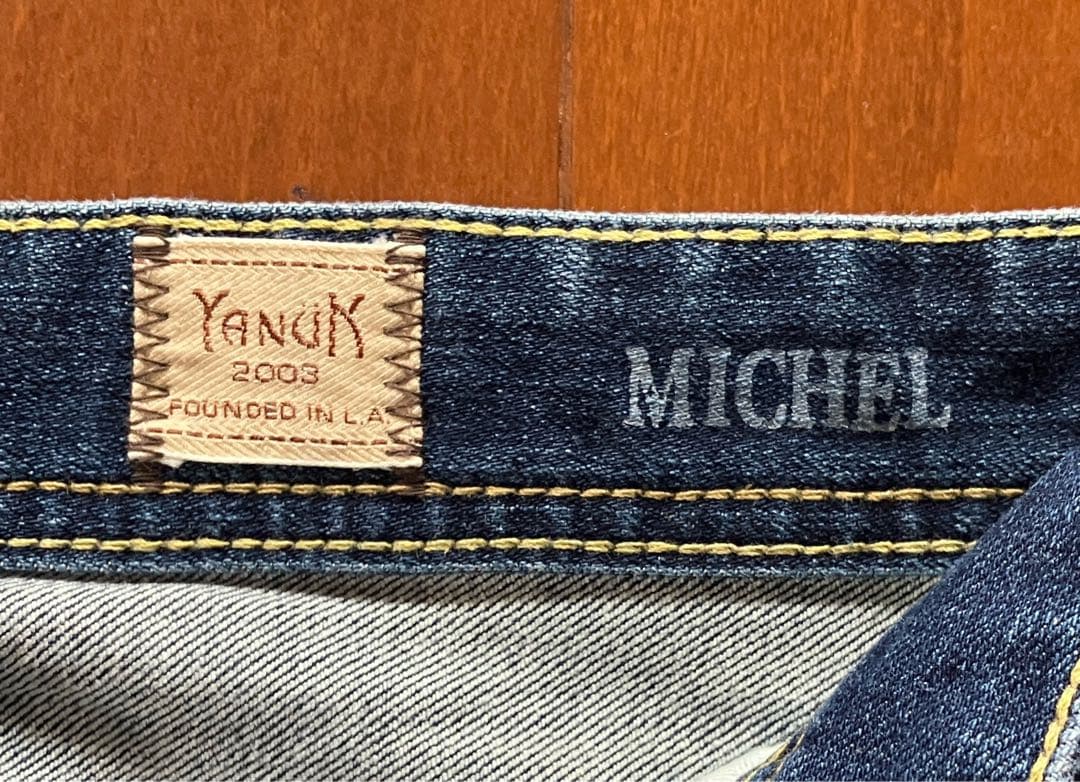 ★YANUK PREMIUM2 MICHEL ストレッチ スリムストレート 29