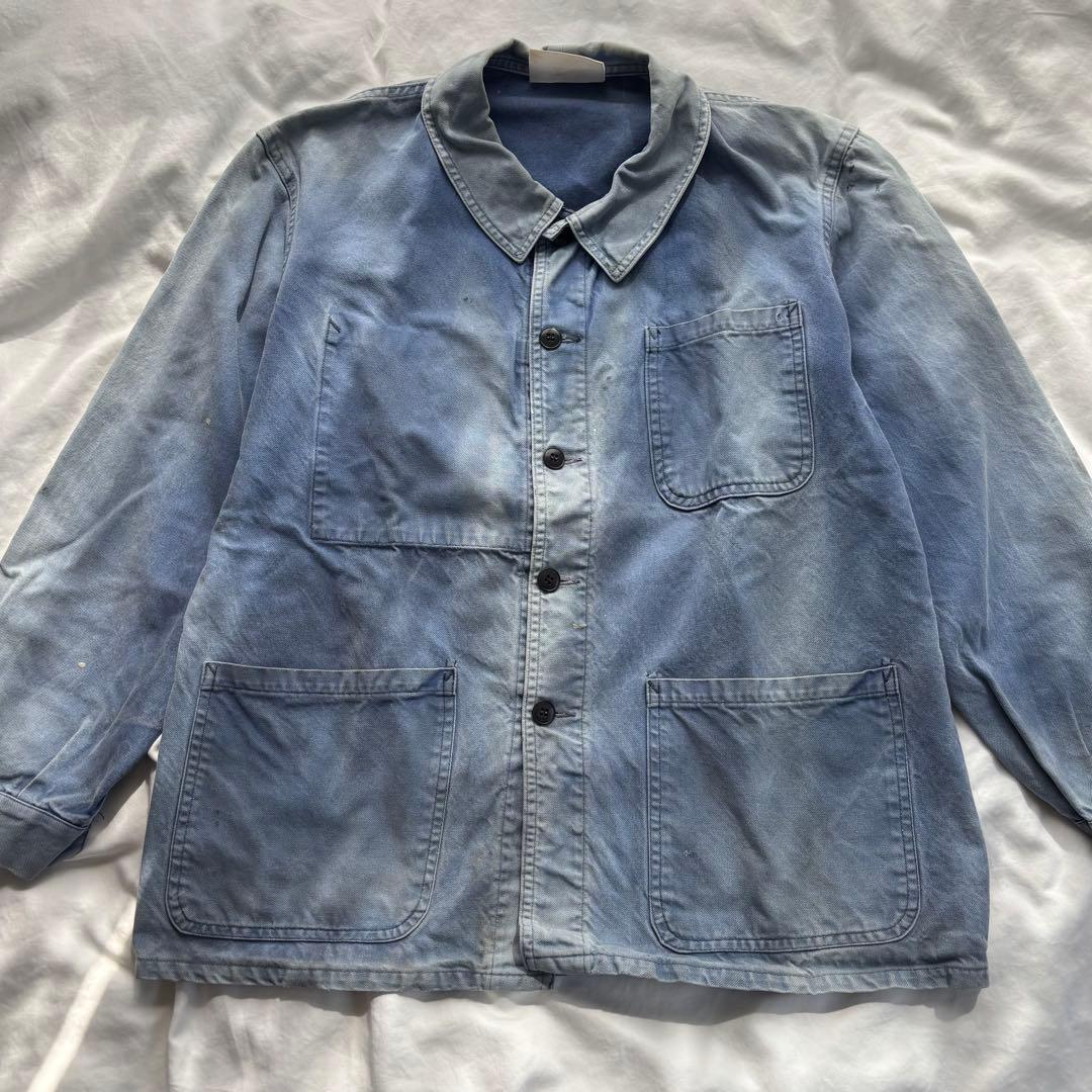60s French work jacket サンフェード ワークジャケット