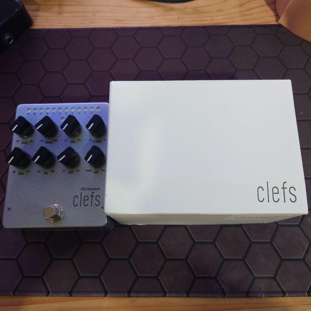 clefs VCA Compressor ベースエフェクター