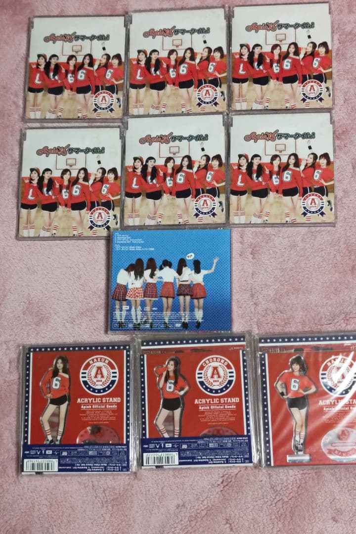 Apink SUMMER　TIME　メンバーレーベル　アクスタ付きCD DVD