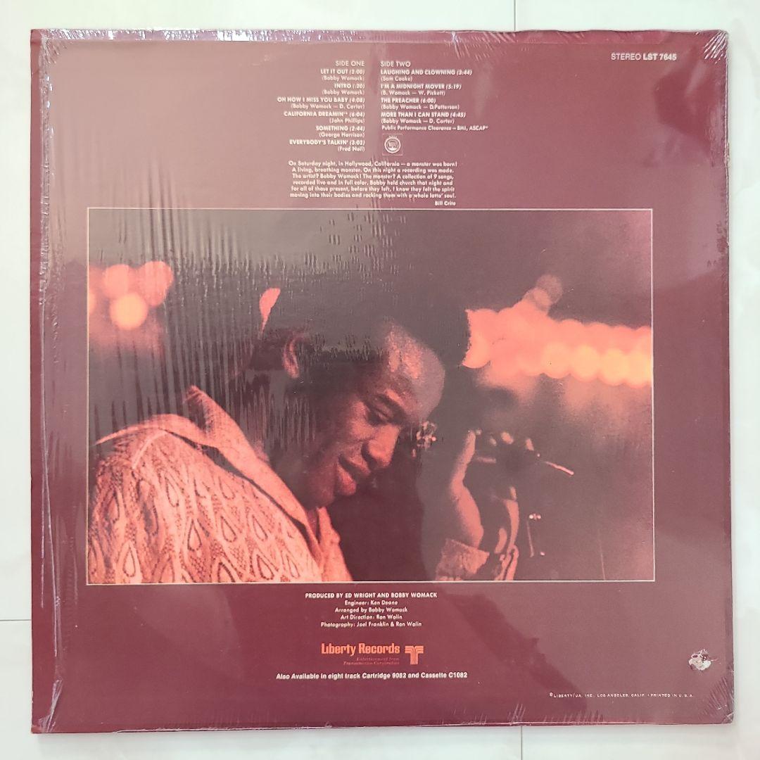 ★ＵＳオリジナル盤含★ボビー・ウーマックＬＰ２枚セット♪