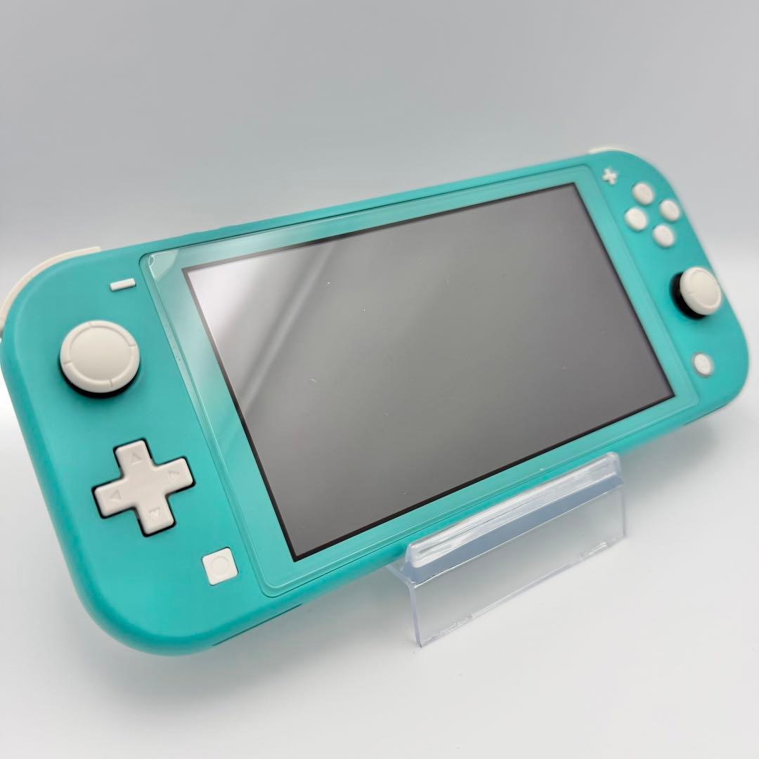 【極美品】Nintendo Switch Lite ターコイズ 箱付 AC付