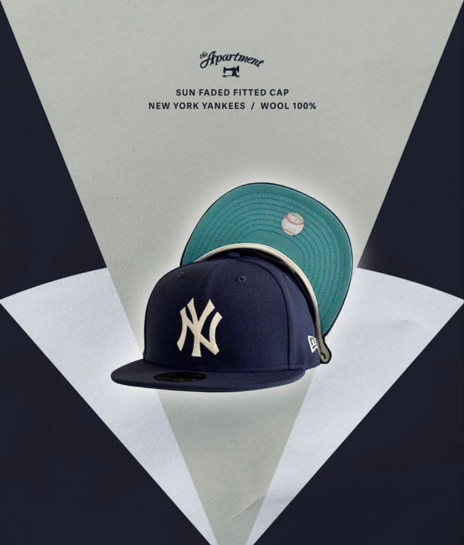 K*U様 the apartment NEW ERA SUN FADED CAP