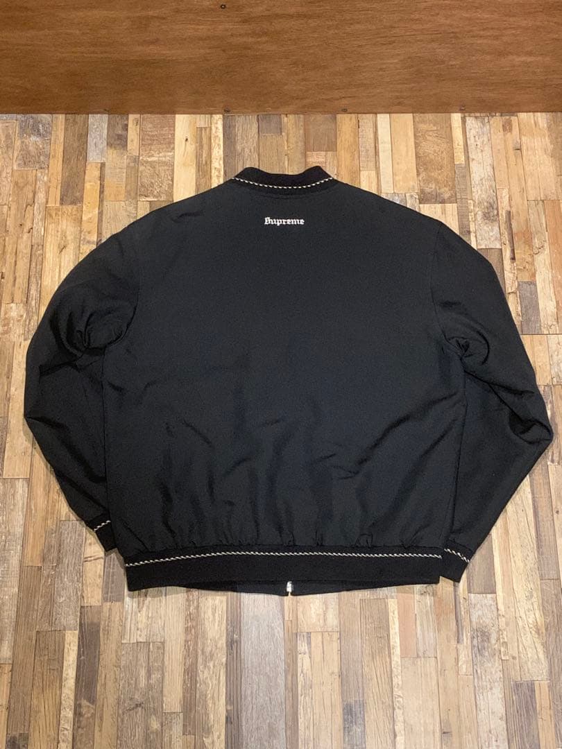 ジャケット・アウター Supreme Diamond Rayon Bomber Jacket 18AW