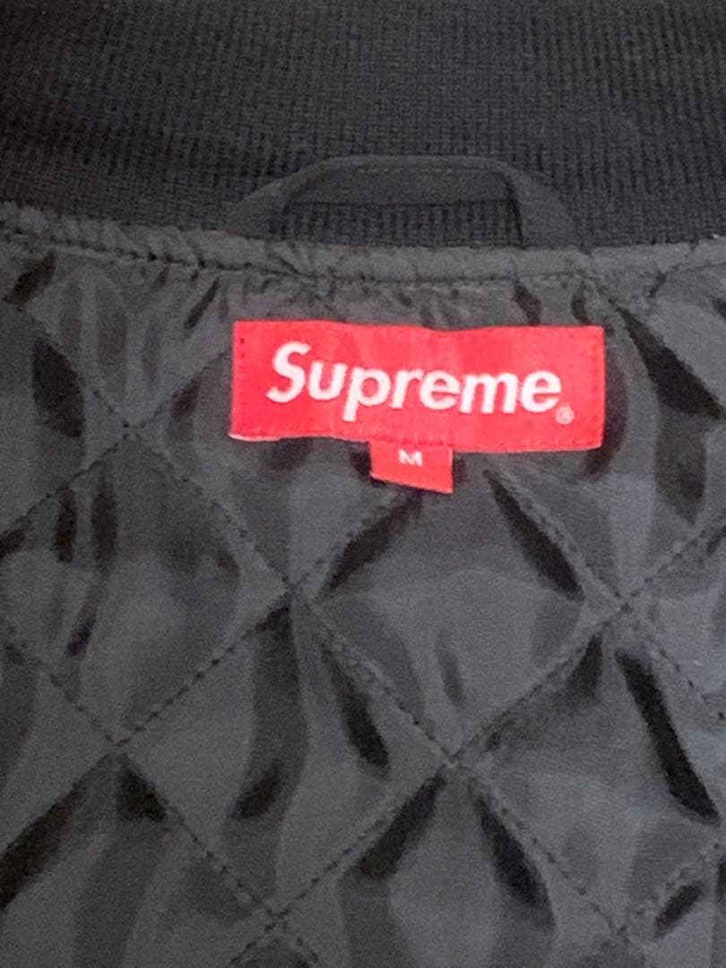 ジャケット・アウター Supreme Diamond Rayon Bomber Jacket 18AW