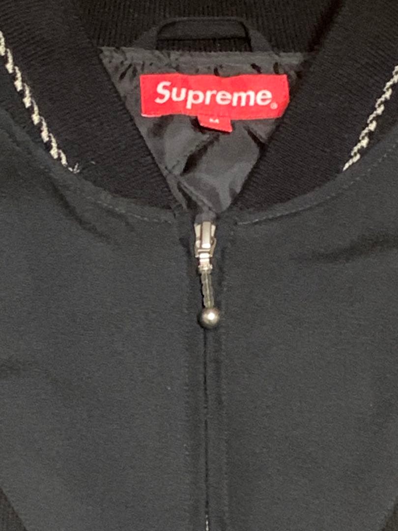 ジャケット・アウター Supreme Diamond Rayon Bomber Jacket 18AW