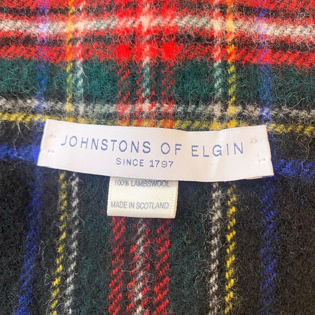 Johnstons of Elginジョンストンズ マフラー タータンチェック