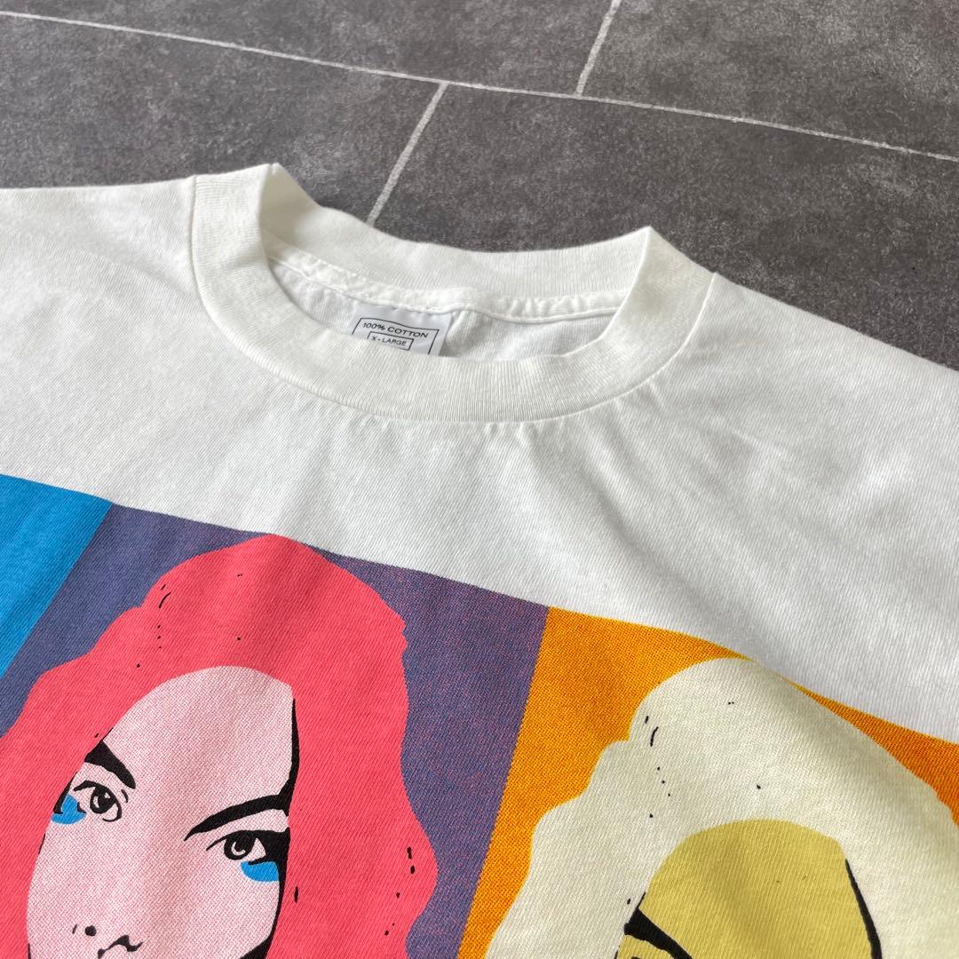 Bjork ビョーク POST アートプリント ロックTシャツ ホワイト XL