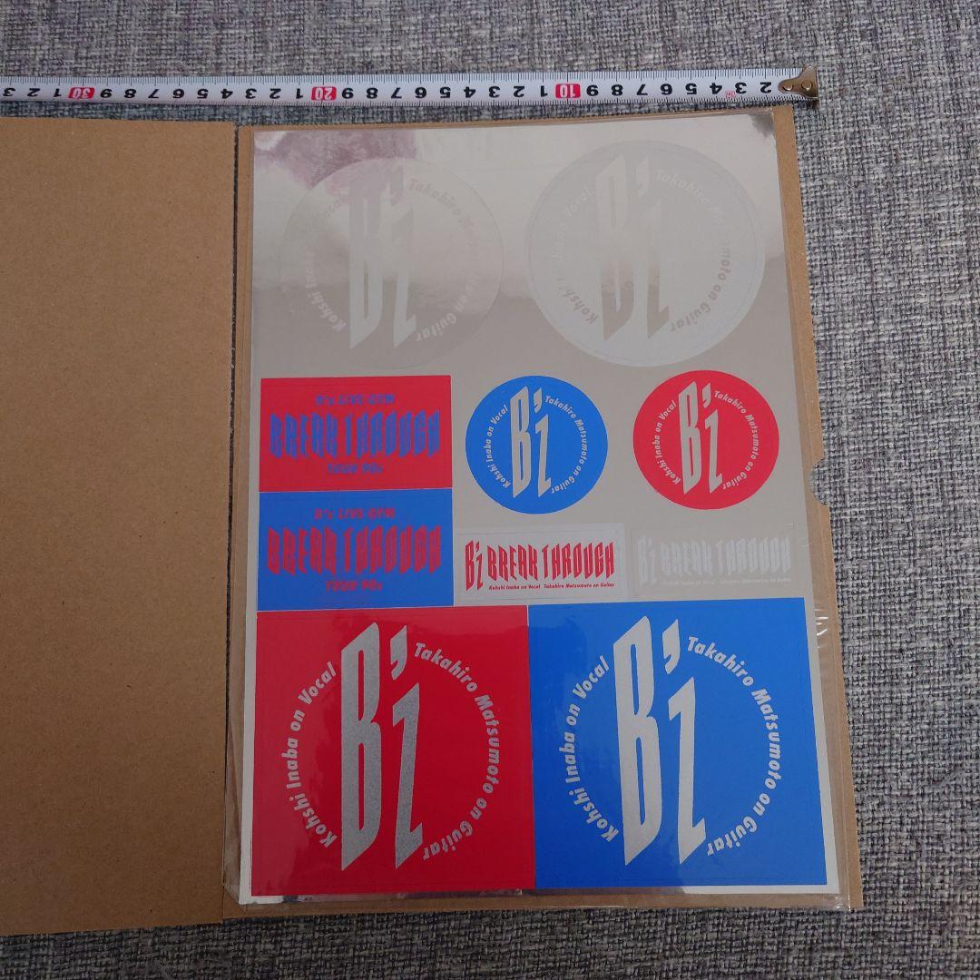 G*O様 B'z BREAK THROUGH TOUR 90s ステッカー
