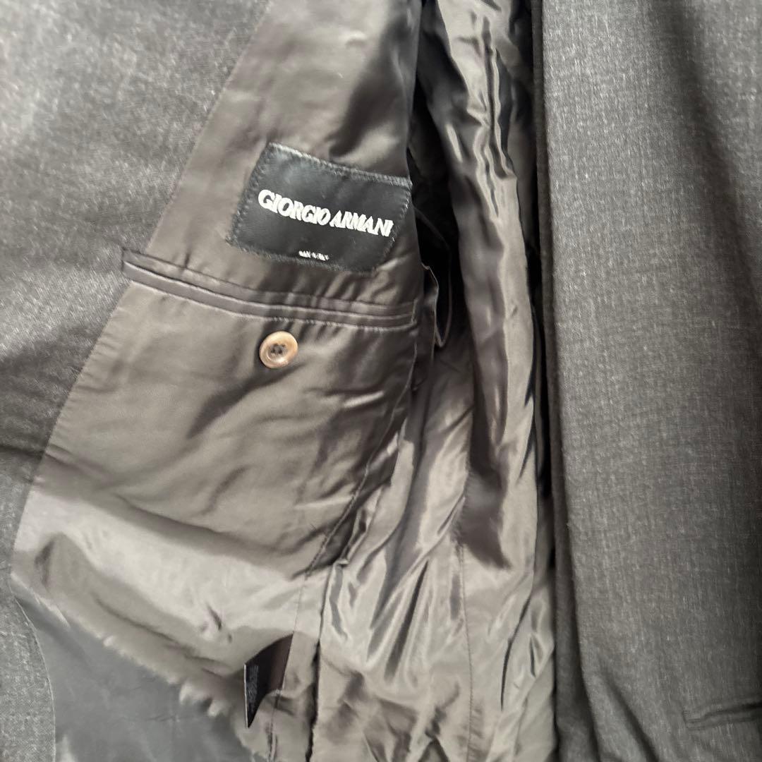 Giorgio Armani ダークグレー ブレザー H2M 021
