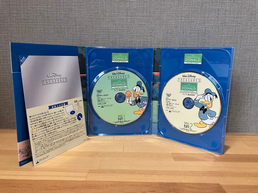 ディズニー ドナルドダック・クロニクル 限定保存版 ３本セット まとめ売り