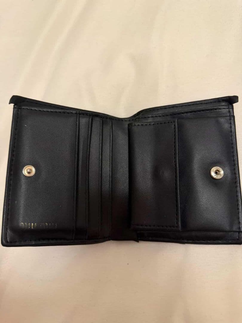 miu miu キルティング 二つ折り財布 黒